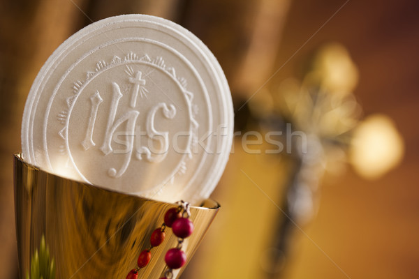 Eucharist, sacrament of communion background  Stock photo © JanPietruszka