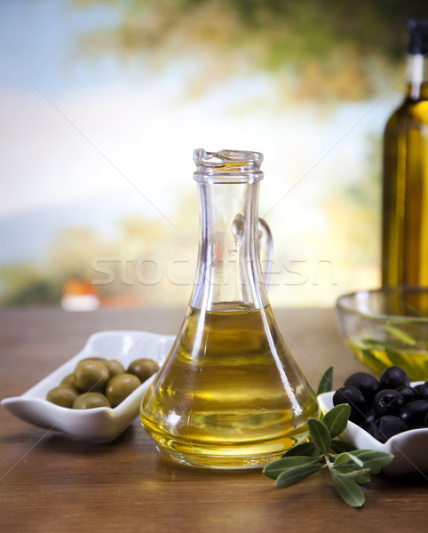 Carafe with olive oil  Stock photo © JanPietruszka