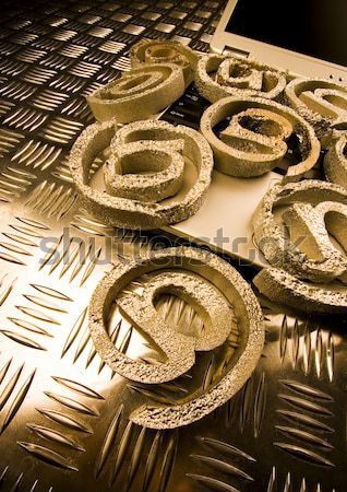 Internet symbols are very popular Stock photo © JanPietruszka