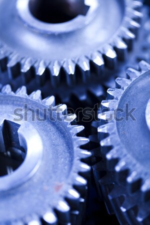 Stock foto: Zahnräder · industriellen · Mechanismus · Business · Auto · Technologie