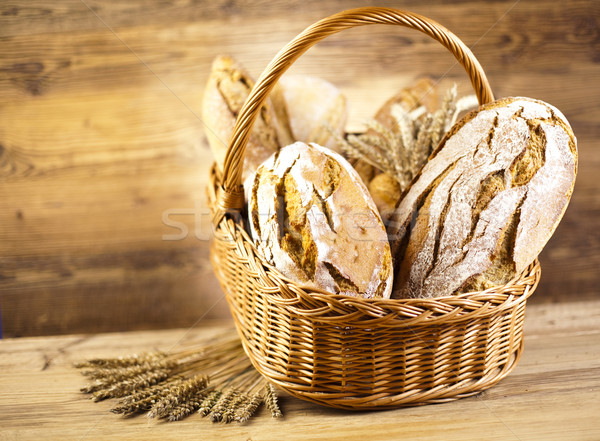 Composition with loafs of bread Stock photo © JanPietruszka