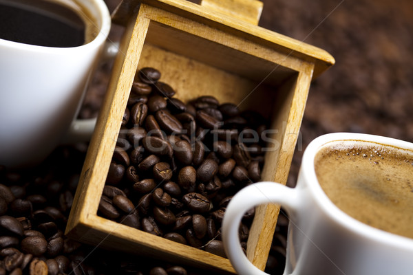 Copo café brilhante textura comida Foto stock © JanPietruszka