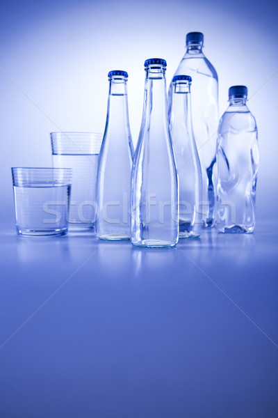 Stock fotó: Vizes · flakon · víz · fontos · alkotóelem · összes · textúra