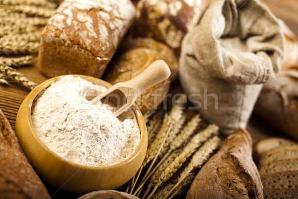 Tradizionale pane naturale colorato alimentare Foto d'archivio © JanPietruszka