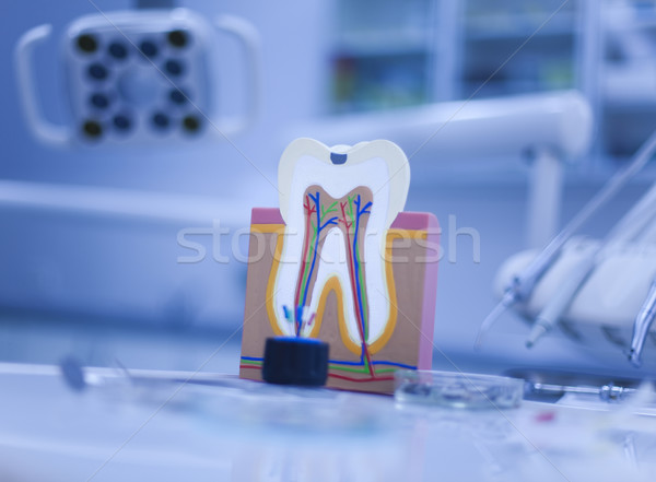  Close up Dental Instruments Stock photo © JanPietruszka