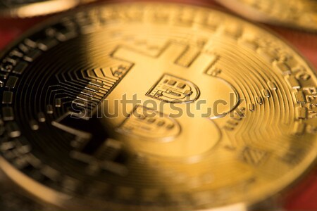 Gold bars background, ambient financial concept Stock photo © JanPietruszka