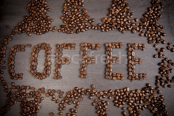 ストックフォト: カフェイン · 明るい · テクスチャ · 食品 · フレーム