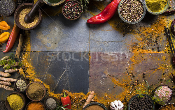 Frame, Hot spices  Stock photo © JanPietruszka