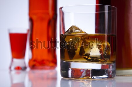 Alcohol drinks set  Stock photo © JanPietruszka