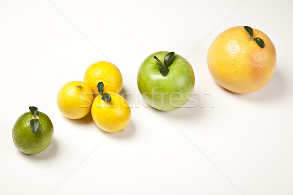 Mélange de fruits lumineuses coloré nature fruits santé [[stock_photo]] © JanPietruszka