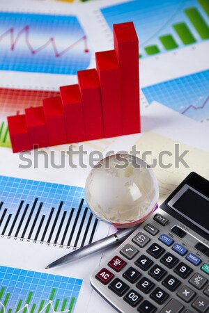 символ процент скидка знак красный Финансы Сток-фото © JanPietruszka