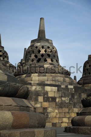 Stockfoto: Oude · tempel · Indonesië · reizen · aanbidden