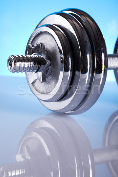 Fitness, dumbell   Stock photo © JanPietruszka