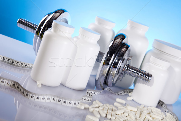 Body building, supplements  Stock photo © JanPietruszka