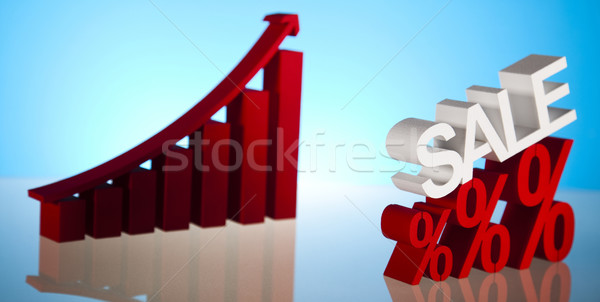 üzleti grafikon felirat pénzügy grafikon diagram stock Stock fotó © JanPietruszka