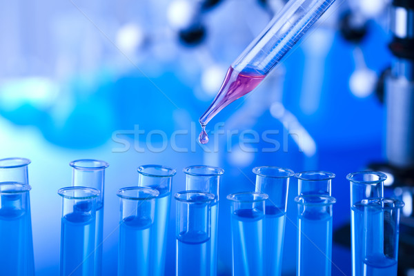 Stock photo: Laboratory glassware