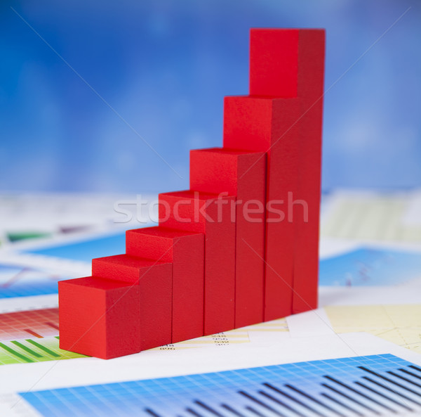 Réduction pour cent signe rouge Finance succès [[stock_photo]] © JanPietruszka