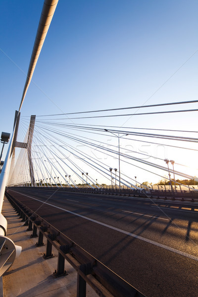 Huge bridge, saturated landmark view Stock photo © JanPietruszka