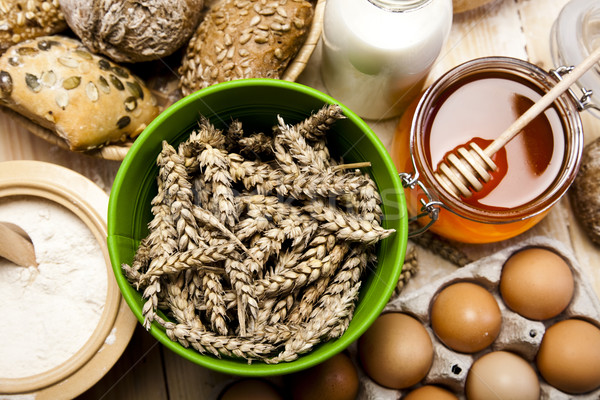 Bread composition Stock photo © JanPietruszka