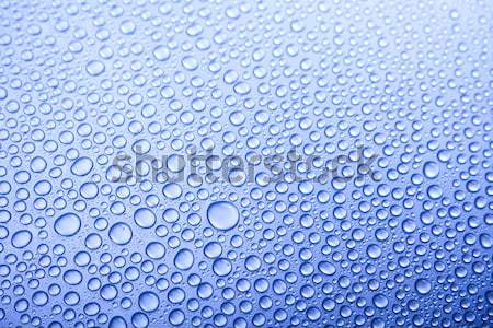 Vízcseppek víz textúra absztrakt terv tapéta Stock fotó © JanPietruszka