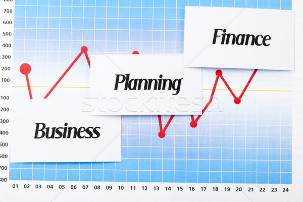 Monthly Report, bright colorful tone concept Stock photo © JanPietruszka