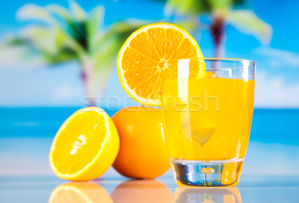 Stock photo: Cocktails, alcohol drink, natural colorful tone