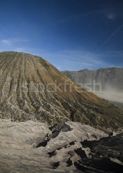Zdjęcia stock: Wulkan · jawa · Indonezja · jasne · kolorowy · żywy
