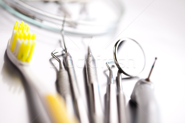 Dental tools and equipment Stock photo © JanPietruszka