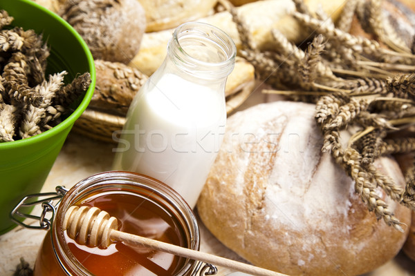 Bread composition Stock photo © JanPietruszka