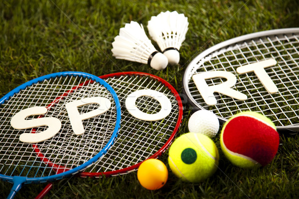 Stock photo: Game, Sports Equipment, natural colorful tone