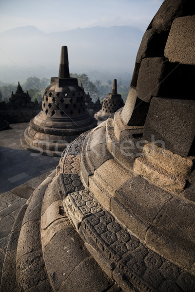 Temple Indonésie lumineuses coloré Voyage Photo stock © JanPietruszka