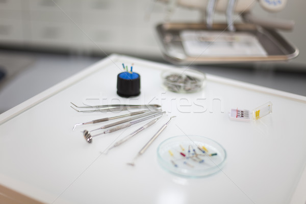 Attrezzature dentali medico medicina specchio strumento professionali Foto d'archivio © JanPietruszka