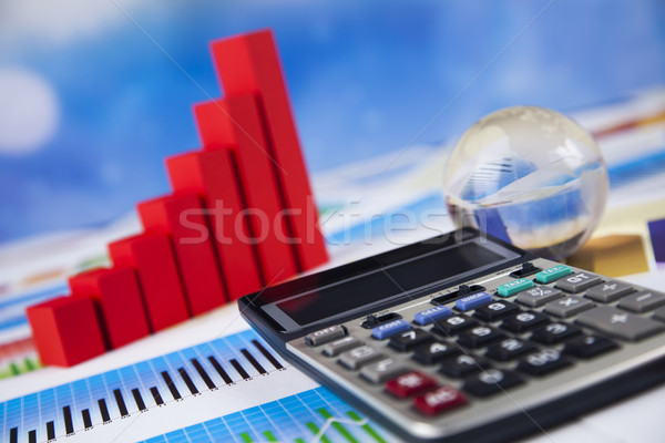 Pourcentage réduction coloré signe rouge Finance [[stock_photo]] © JanPietruszka