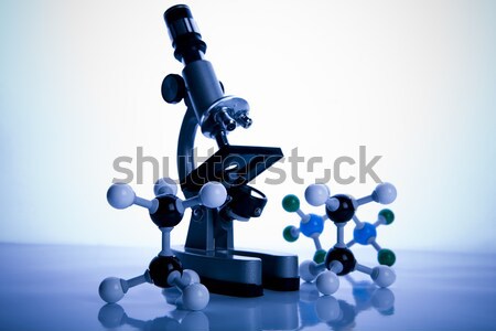 Laboratuvar biyo organik modern cam tıp Stok fotoğraf © JanPietruszka