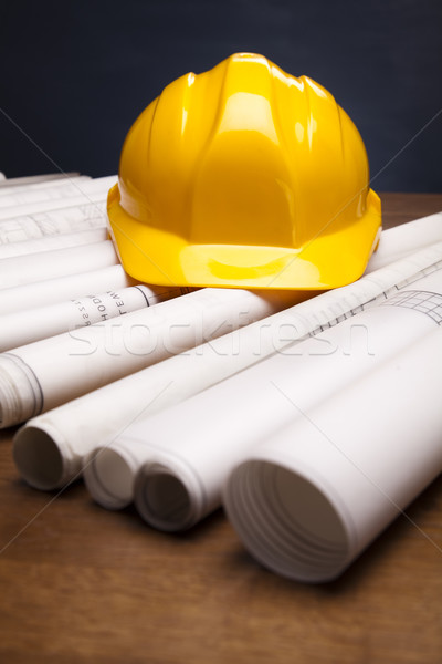 Construction Plans Stock photo © JanPietruszka