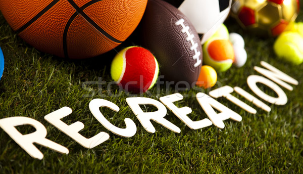 Stock photo: Game, Sports Equipment, natural colorful tone