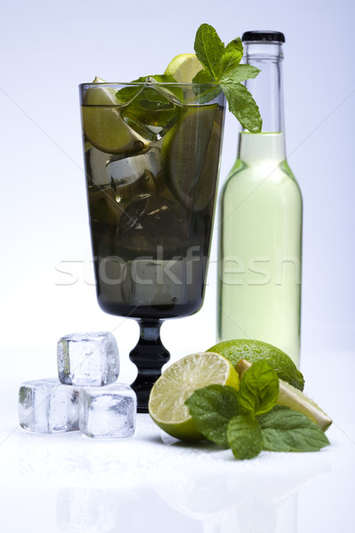 Fresh mojito drink Stock photo © JanPietruszka