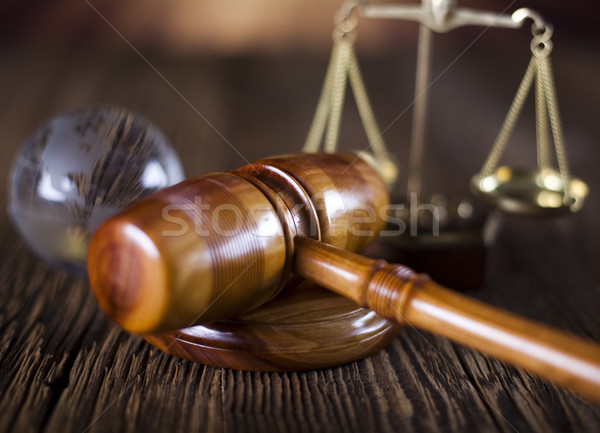 [[stock_photo]]: Bois · marteau · justice · juridiques · avocat · juge