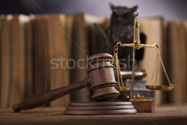 молоток правосудия прав молота суд правовой Сток-фото © JanPietruszka