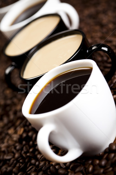 Copo café brilhante textura comida Foto stock © JanPietruszka