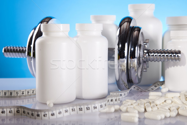 Body building, supplements  Stock photo © JanPietruszka