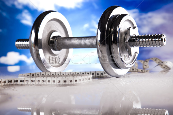 Stock photo: Dumbell 