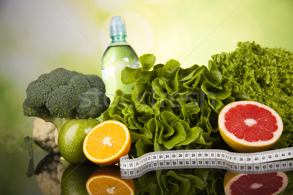 Stock foto: Ernährung · Fitness · Vitamin · Sport · Obst