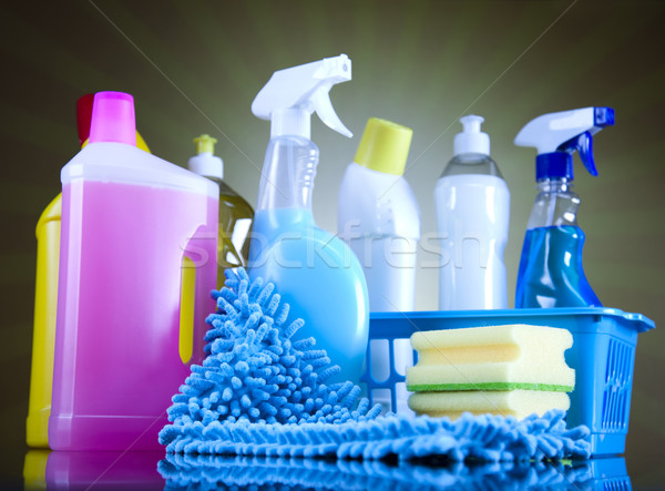 Group of assorted cleaning  Stock photo © JanPietruszka
