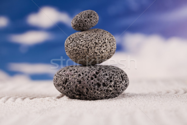 Still life, stone and zen Stock photo © JanPietruszka