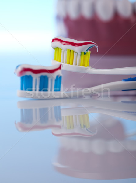 Dental health care objects  Stock photo © JanPietruszka