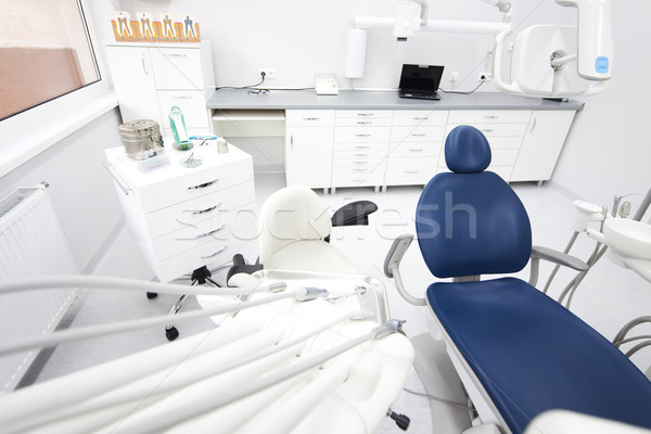 Tandheelkundige kantoor arts medische technologie ziekenhuis Stockfoto © JanPietruszka
