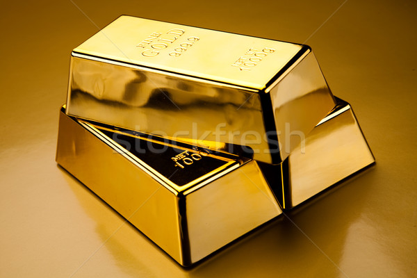 Gold and money, ambient financial concept Stock photo © JanPietruszka