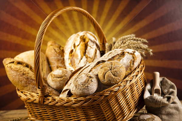 傳統 麵包 籃 食品 性質 商業照片 © JanPietruszka