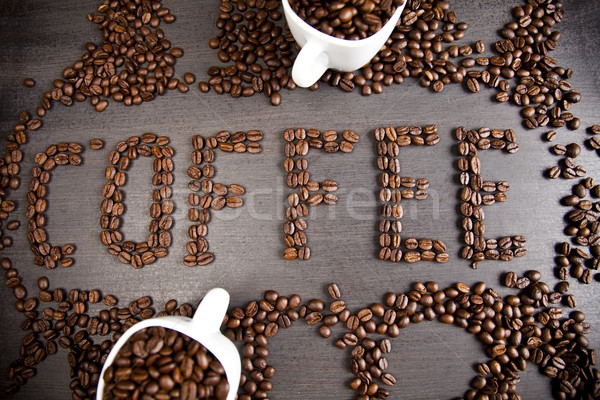 Caffeine overdose, vivid bright theme Stock photo © JanPietruszka